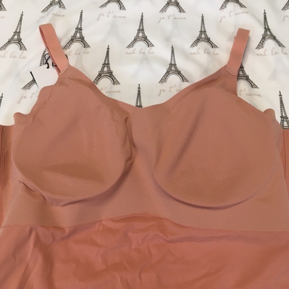 Knix LuxeLift Bodysuit Sz S Pink Ginger - Picture 9 of 11